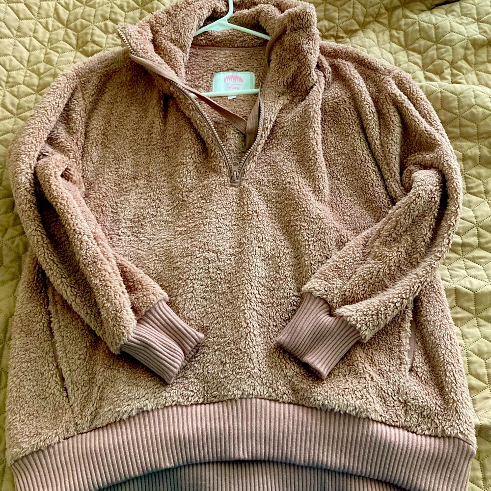 Sherpa Pullover Sweater